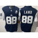 LAMB #88 Men's Dallas Cowboys NFL Jersey 牛仔   (3代）