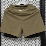 2026/27 NK Casual Double Layer Short Pants  D1105 双层 卡其色