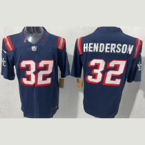 HENDERSON #32 Men's New England Patriots NFL Jersey 爱国者 (3代）