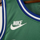2026 Mavericks DONCIC #77 Green Retro NBA Jersey