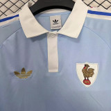 2026 France 120th Anniversary Long SLeeve Fans Soccer Jersey