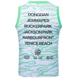 AJ03 Jordan Casual Vest Jersey 扎染蓝
