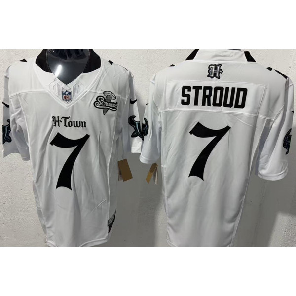 STROUD #7 Men's Houston Texans NFL Jersey 德州人    (3代）