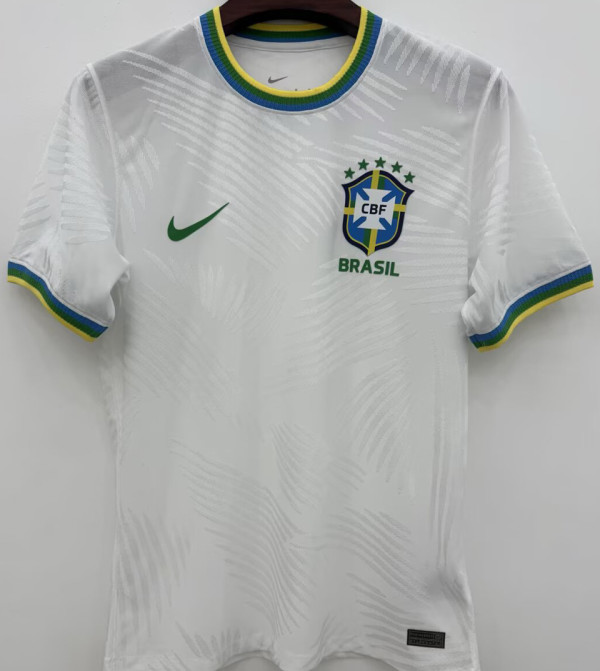 2026/27 Brazil White Retro Syle Fans Soccer Jersey