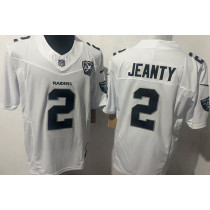 JEANTY #2 Men's Las Vegas Raiders NFL Jersey 突袭者   (3代）