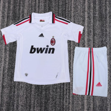 2009/2010 AC Milan Away Retro Kids Soccer Jersey