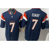 ELWAY #7 Men's Denver Broncos NFL Jersey 野马   (3代）
