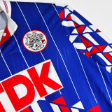 1989/1990 AA Away Retro Long Sleeve Soccer Jersey