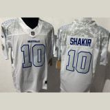 SHAKIR #10 Men's Buffalo Bills NFL Jersey 布法罗比尔  (3代）