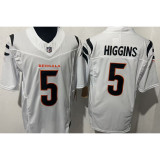 HIGGINS #5 Men's Cincinnati Bengals NFL Jersey 猛虎   (3代）