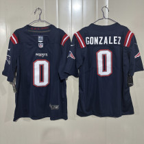 GONZALEZ #0 Men's New England Patriots NFL Jersey 爱国者