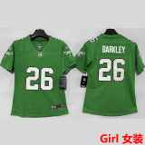BARKLEY #26 Philadelphia Eagles Girl NFL Jersey 老鹰