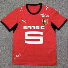 2026/27 Rennais Home Red Fans Soccer Jersey