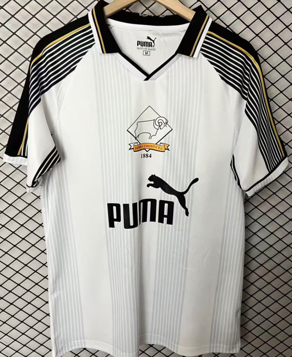 1995/1996 Derby County Home Fans Soccer Jersey 德比郡