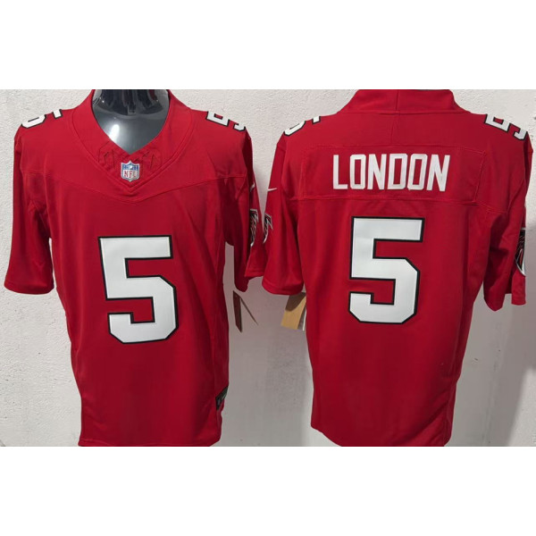LONDON #5 Men's Atlanta Falcons NFL Jersey 猎鹰 (3代）