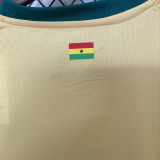 2026/27 Ghana Away Yellow Fans Soccer Jersey