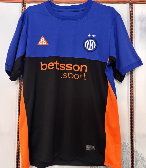 2025/26 In Milan 4TH Black Fans Soccer Jersey