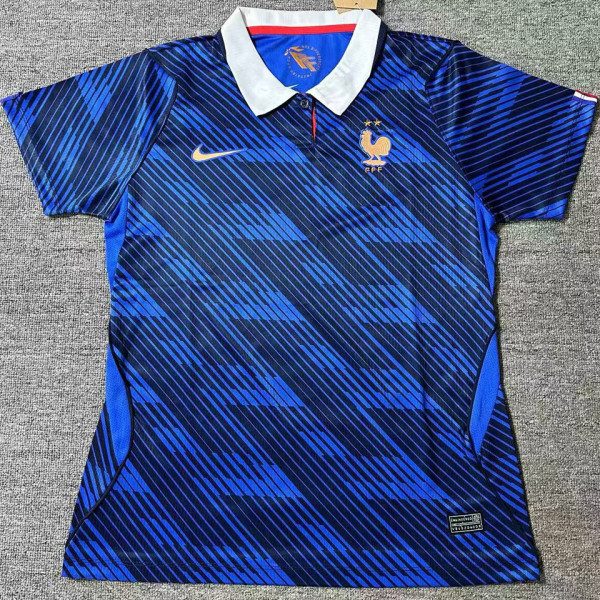 2026/27 France Home Blue Women Soccer Jersey 女