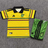 2026/27 Jamaica Home Yellow Kids Soccer Jersey