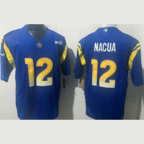 NACUA #12 Men's Los Angeles Rams NFL Jersey 公羊