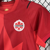 2026/27 Canada Home Red Kids Soccer Jersey