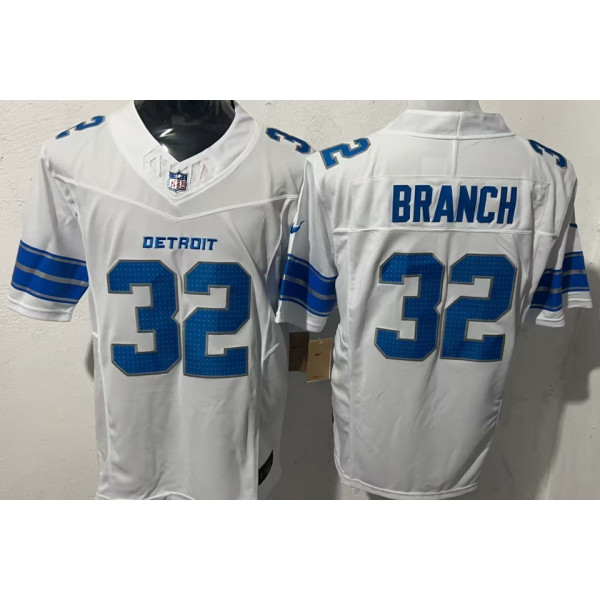 BRANCH #32 Men's Detroit Lions NFL Jersey 雄狮     (3代）