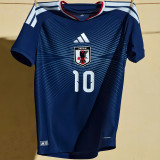 2026/27 Japan 1:1 Quality Home Blue Fans Soccer Jersey (Have Right Patch 有右臂章 白底黑字）