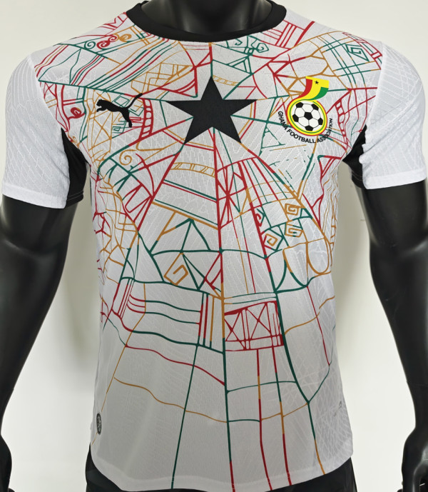 2026/27 Ghana Home White Player Version Soccer Jersey