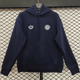 2026/27 Germany Royal Blue Retro Style Hoody 小绣花 宝蓝色