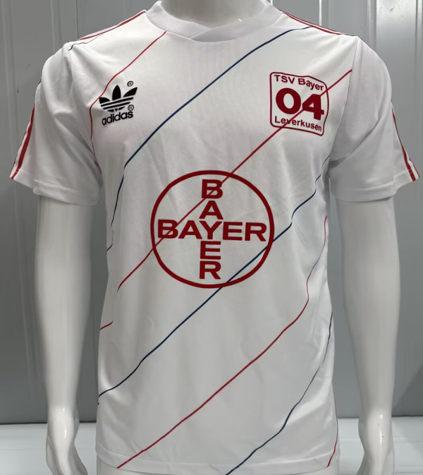1987/988 Leverkusen Away Retro Soccer Jersey