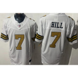 HILL #7 Men's New Orleans Saints NFL Jersey 圣徒   (3代）