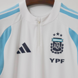 2026/27 Argentina White Training Sweater 背后带三横AD