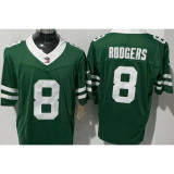 RODGERS #8 Men's New York Jets NFL Jersey 喷气机   (3代）