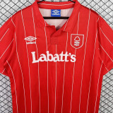 1993/1994 Nottingham Home Red Retro Soccer Jersey