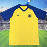 2026/27 Colombia Yellow Retro Style Training Jersey
