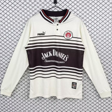 1997/1998 ST PAULI Home Retro Long Sleeve Soccer Jersey
