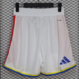 2026/27 Colombia White Player Version Shorts Pants 球员版