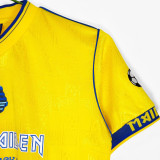 2008 West Ham X Iron Maiden Yellow Retro Jersey (Number 08)