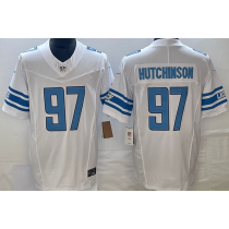 HUTCHINSON #97 Men's Detroit Lions NFL Jersey 雄狮     (3代）
