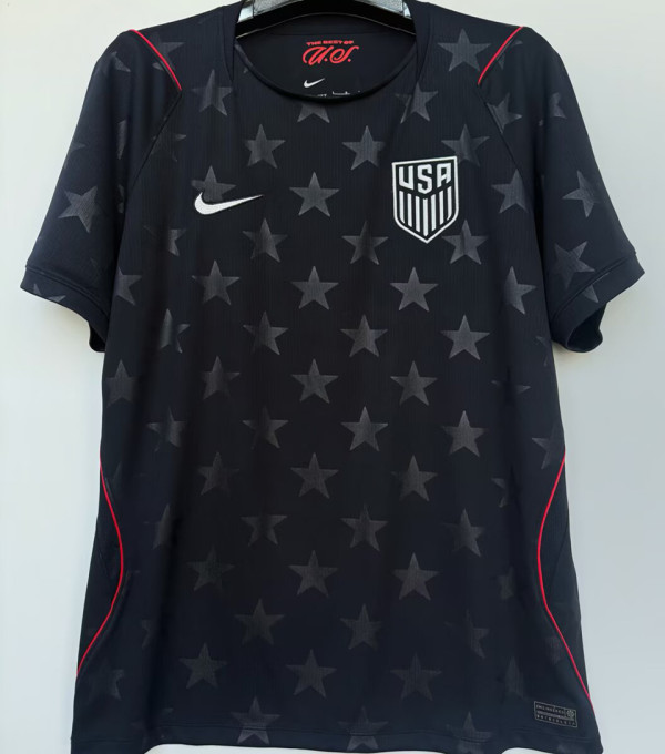 2026/27 U.S 1:1 Quality Away Black Fans Soccer Jersey