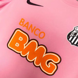 2012/13 Santos Pink Retro Soccer Jersey