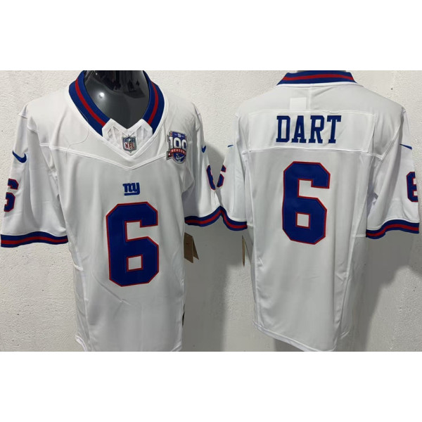 DART #6 Men's New York Giants NFL Jersey 巨人   (3代）