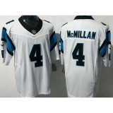 McMILLAN #4 Men's Carolina Panthers NFL Jersey 黑豹   (3代）