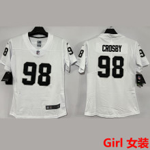 CROSBY #98 Las Vegas Raiders Girl NFL Jersey 突袭者