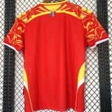 2026/27 Congo DR Red Third Fans Soccer Jersey 民主刚果 (Have Right Patch 有右臂章 白底黑字）