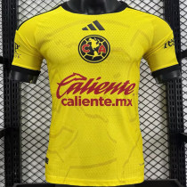 2026/27 Club America Home Yellow Player Version Soccer Jersey