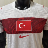 2026/27 Turkey Home White Player Version Soccer Jersey