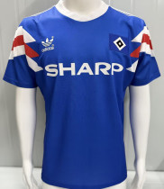 1990/1991 Hamburger Away Blue Retro Soccer Jersey
