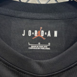 2026/27 Brazil x JD Black Casual Pure Cotton T-Shirt 肩膀字白色