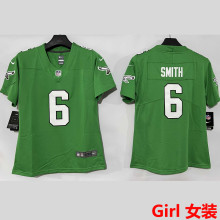 SMITH #6 Philadelphia Eagles Girl NFL Jersey 老鹰